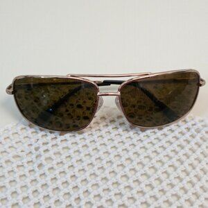 NWOT EAGLE EYES Navigator #14100 7341 Titanium Designer Wrap Sunglasses